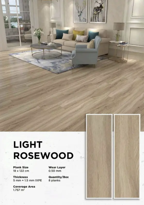 SPC MARVEL 6,5 mm HERITAGE - LIGTH ROSEWOOD